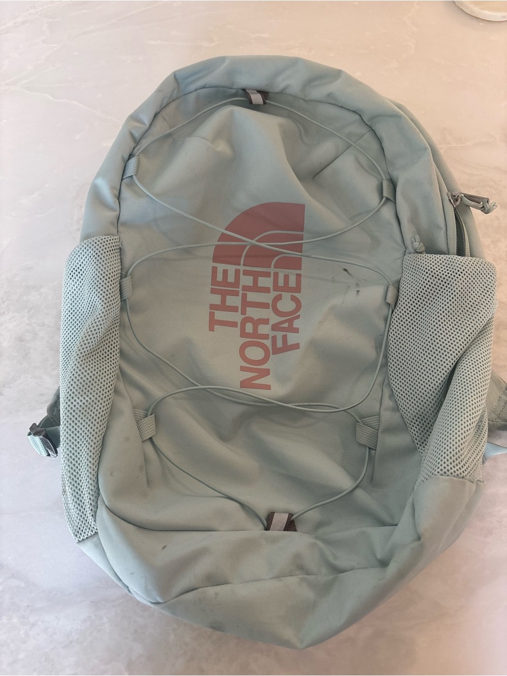 The North Face Kids Jester Light Blue Backpack with Logo